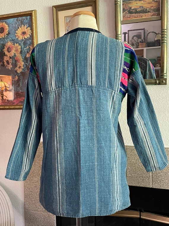 1970s Vintage SHIRT LANGUAGE Guatemalan Handmade … - image 7