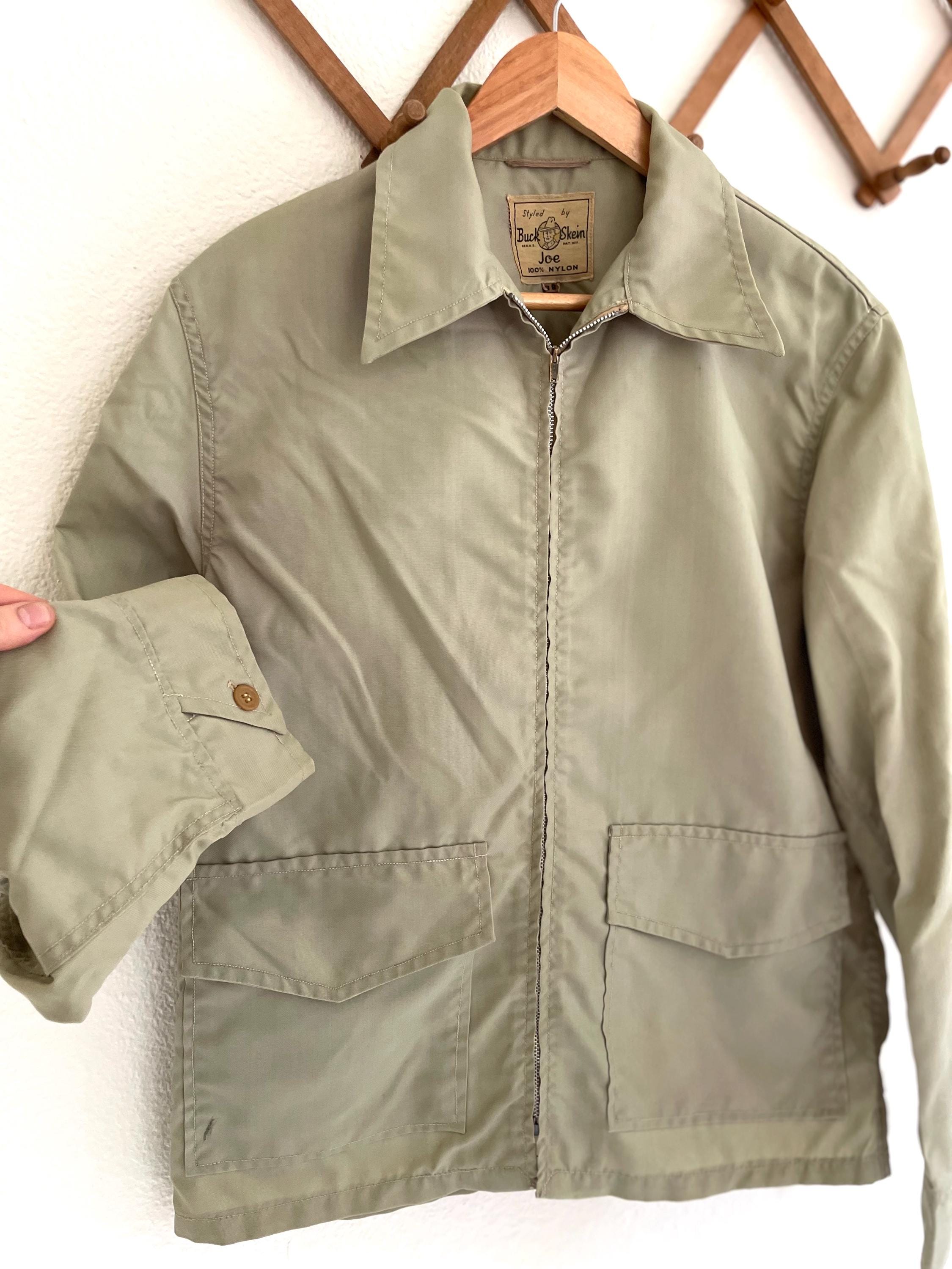 Vintage 1940s Buck Skein Joe Nylon Jacket - Etsy