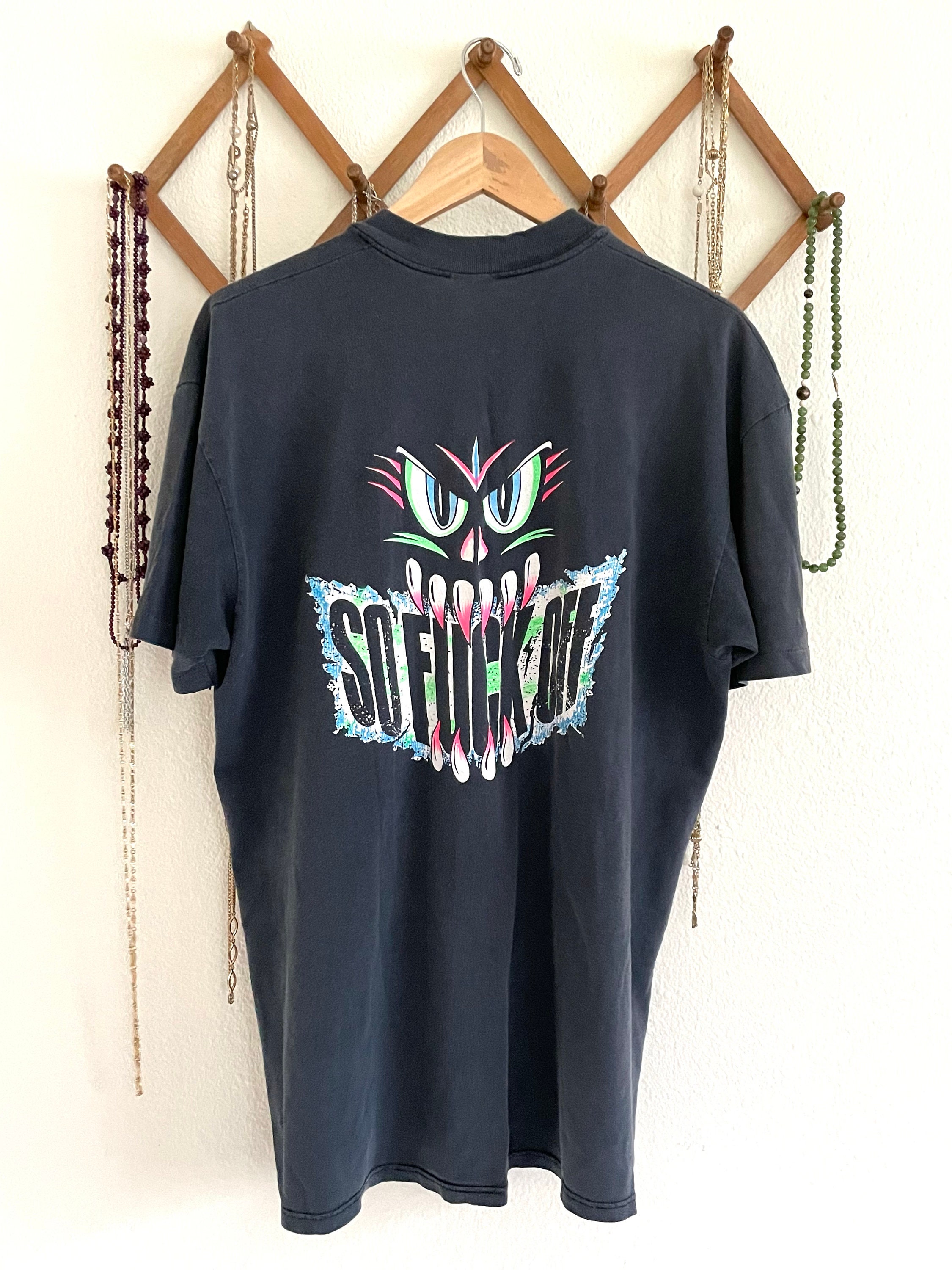 1989 Vintage ALICE in CHAINS Tshirt Super Rare Original so F 1989 Vintage ALICE in CHAINS Tshirt Super Rare Original so F