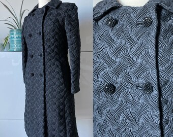 textured overcoat