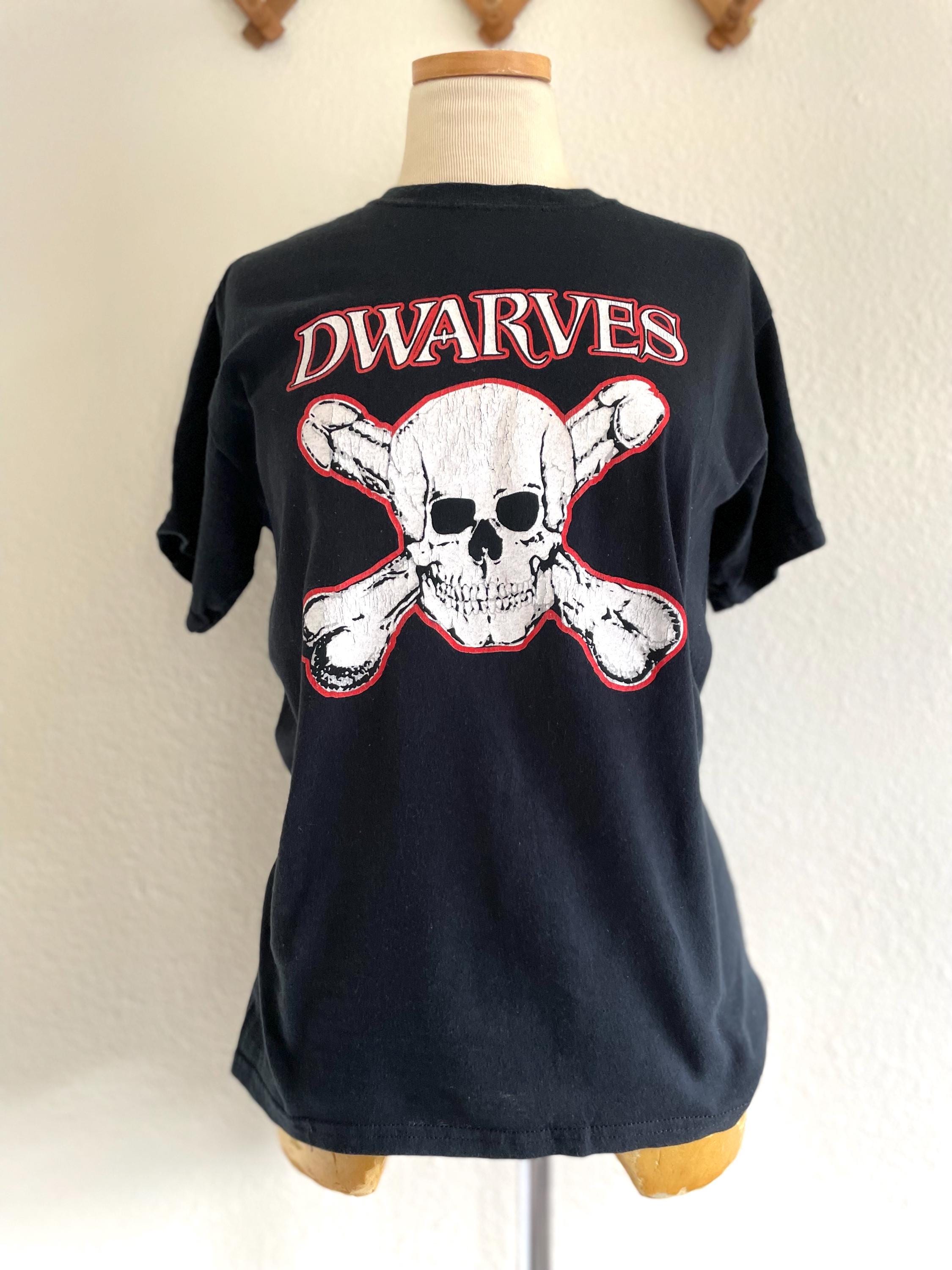 Vintage Dwarves T-shirt Band Shirt Recognize the Dwarves Small