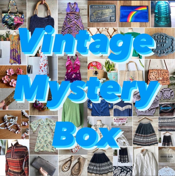 Vintage Mystery Box  5 Vintage Pieces for Wardrobe