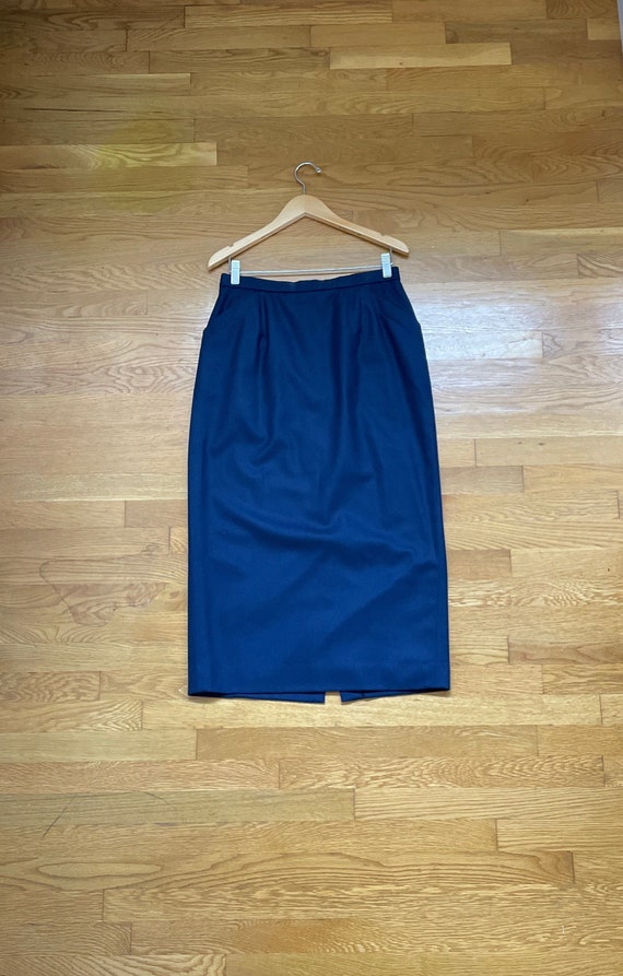 1990s Vintage PENDLETON Ankle Length Wool Skirt  N