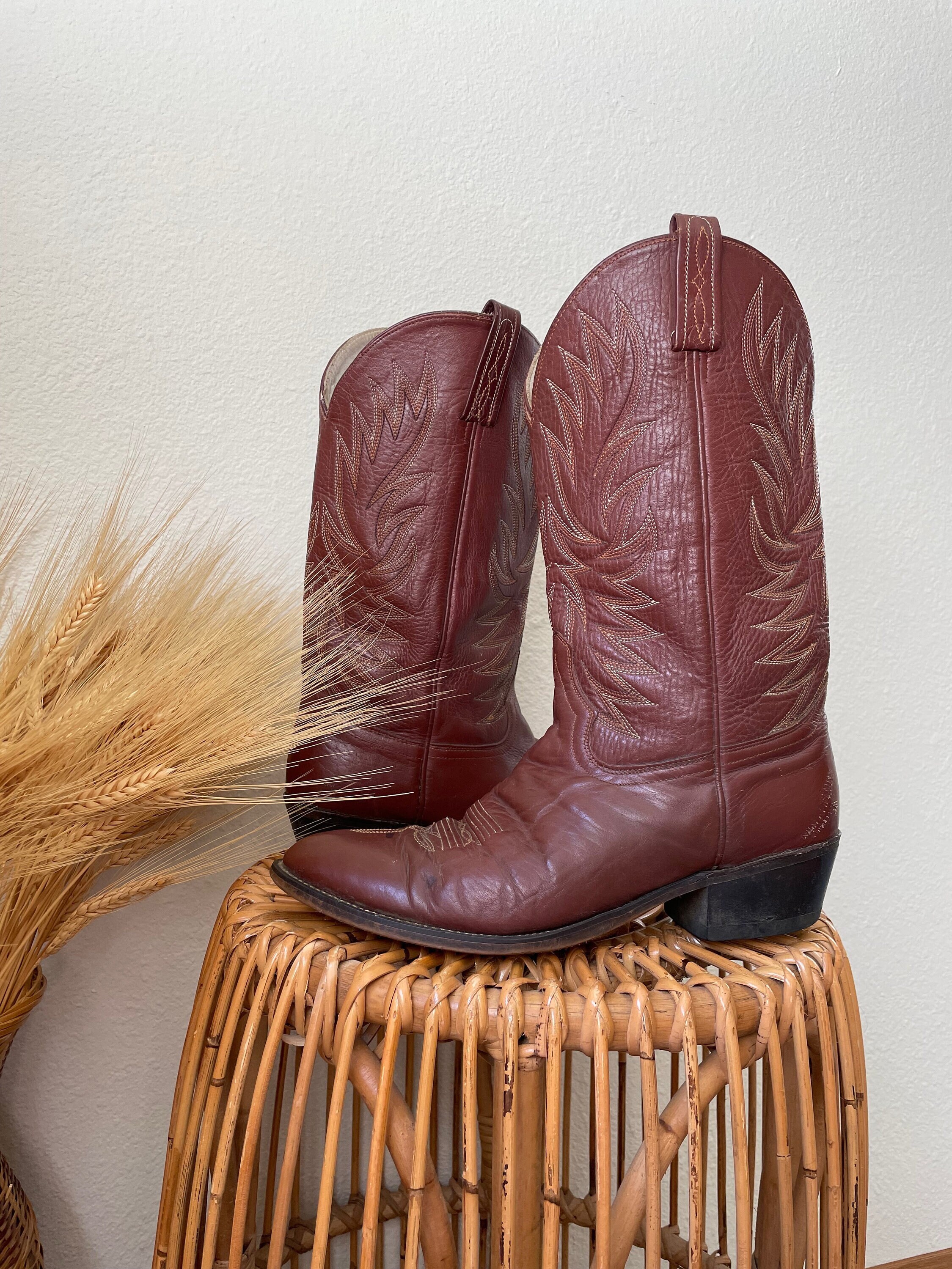 70s Acme Boots - Etsy