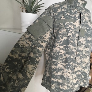 Vintage Army Desert Camouflage Jacket Insect Repellant Camo Jacket Camo Coat
