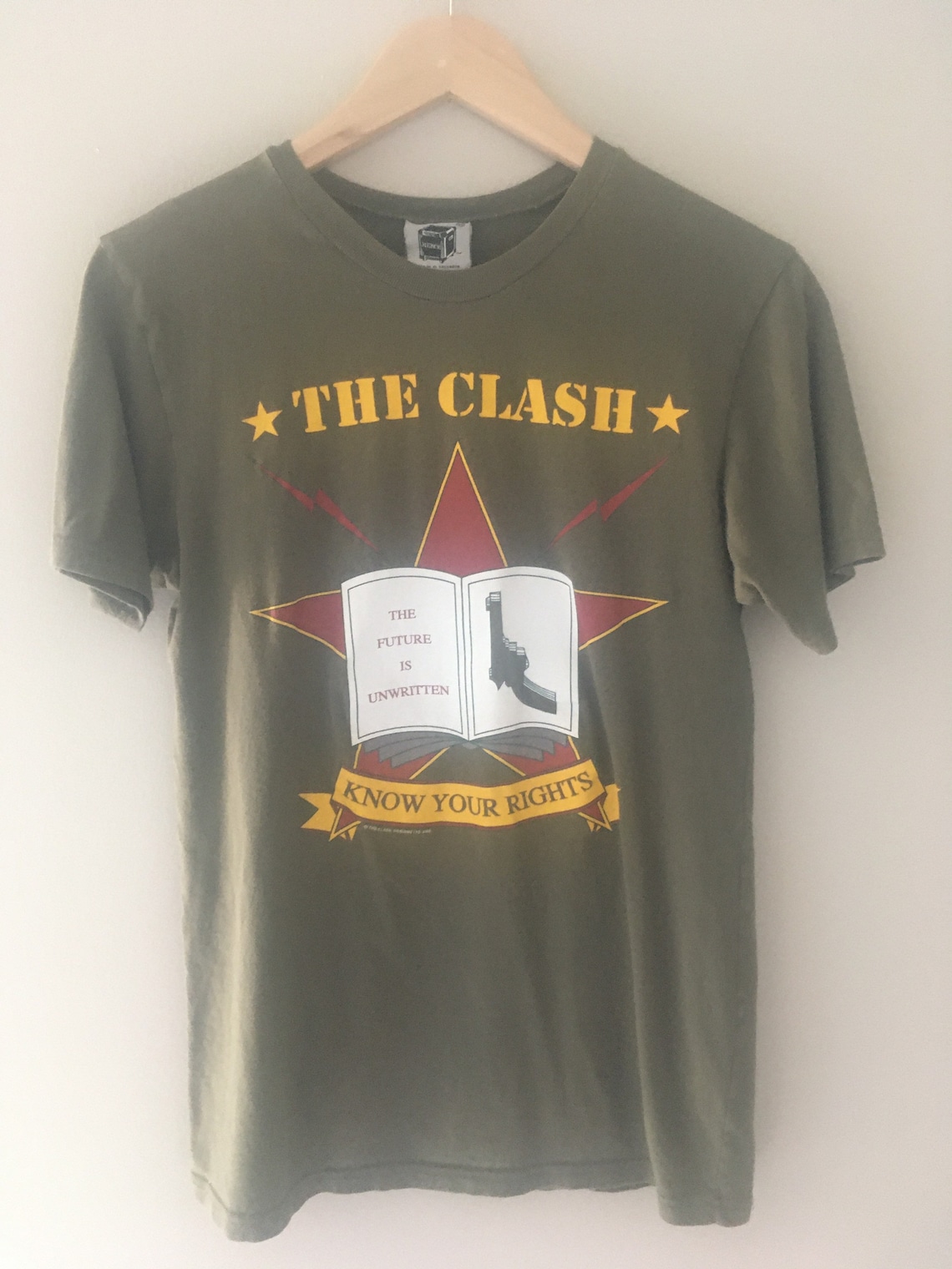 Vintage THE CLASH Combat Rock North American Tour/ Concert - Etsy Singapore