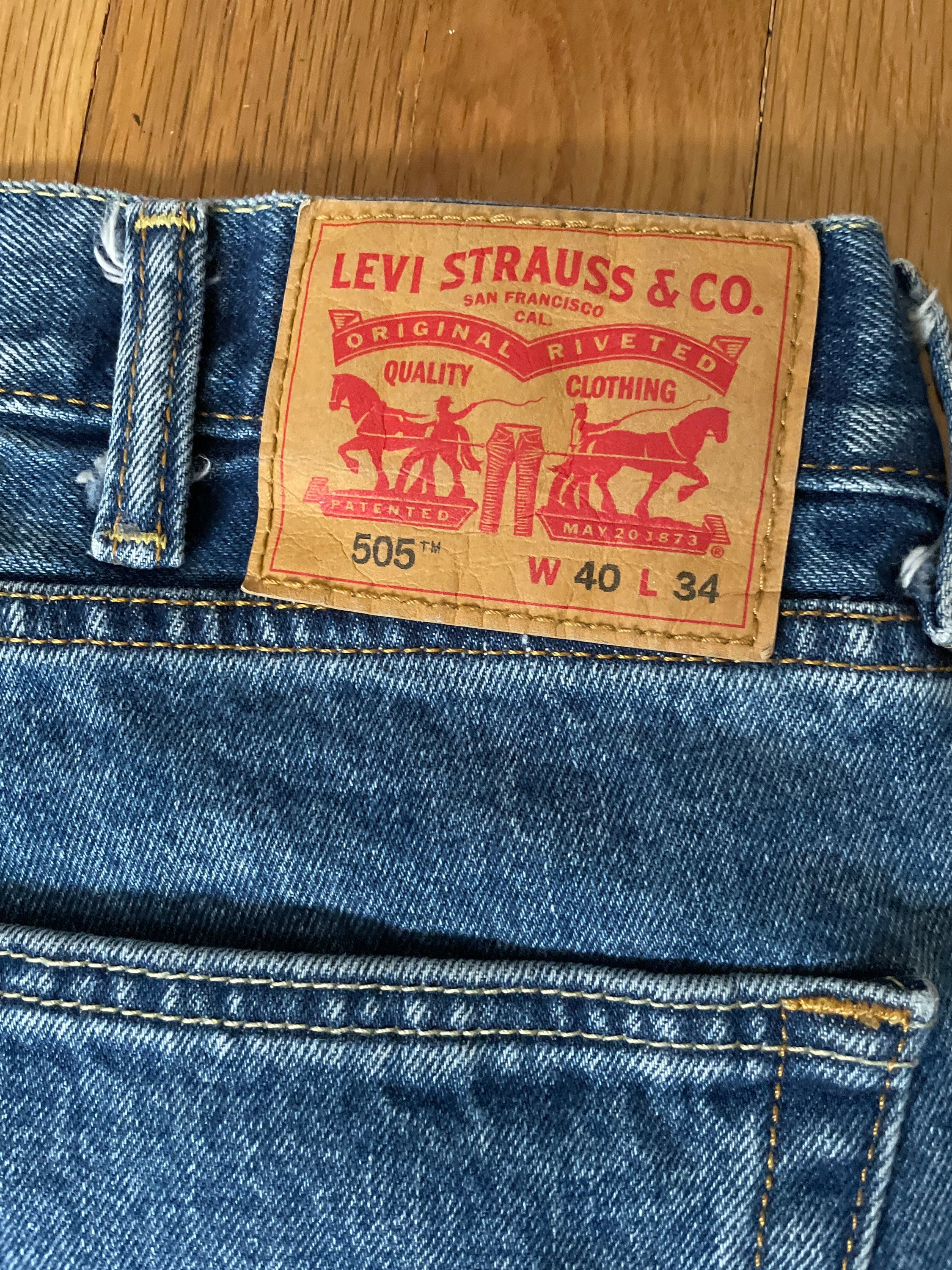 LEVI’S VINTAGE507XX Vintage Levi's S501XX WW2 Model 40's LVC Japan Redline Big E