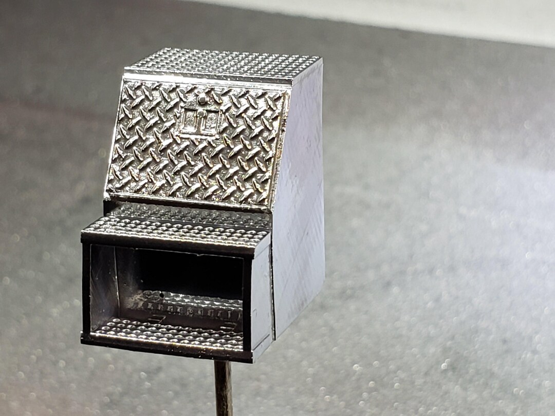 1:24th Scale Step Side Box – Big Rig Frame Mount – Resin 3D Printed ...