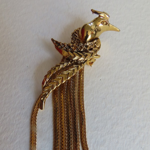 Poggi Paris oiseau énorme broche