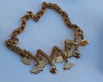 Georges Laroche fish  necklace