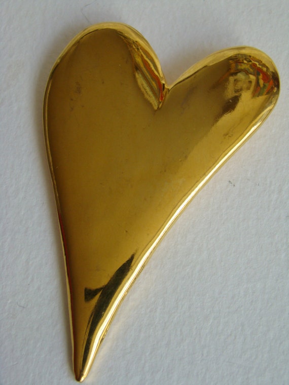 Edouard Rambaud Large Heart brooch - image 1