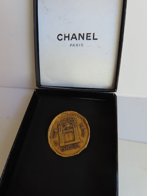 Chanel 31 Rue Cambon Paris Brooch - Etsy