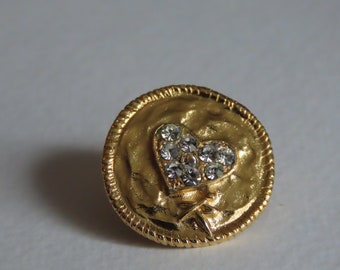 Sonia Rykiel heart pin