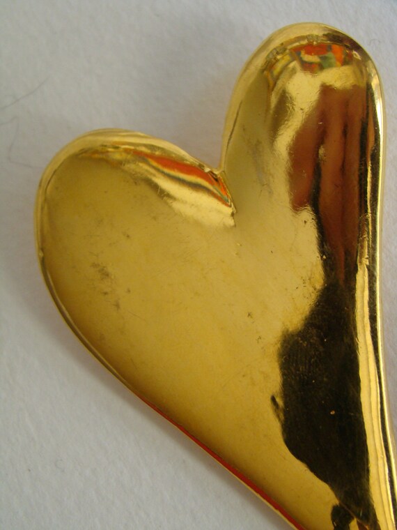 Edouard Rambaud Large Heart brooch - image 2