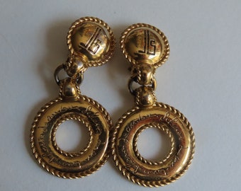 Jean Louis Scherrer earrings