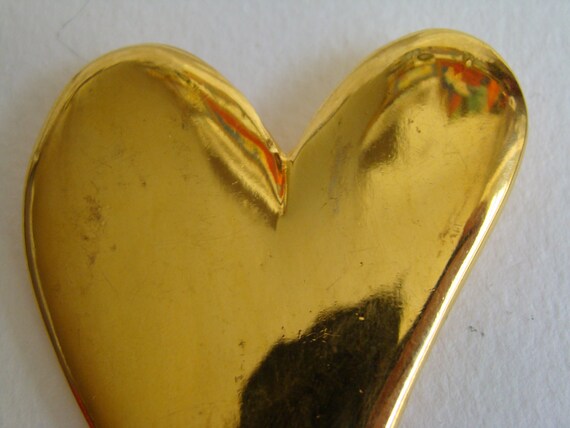 Edouard Rambaud Large Heart brooch - image 4