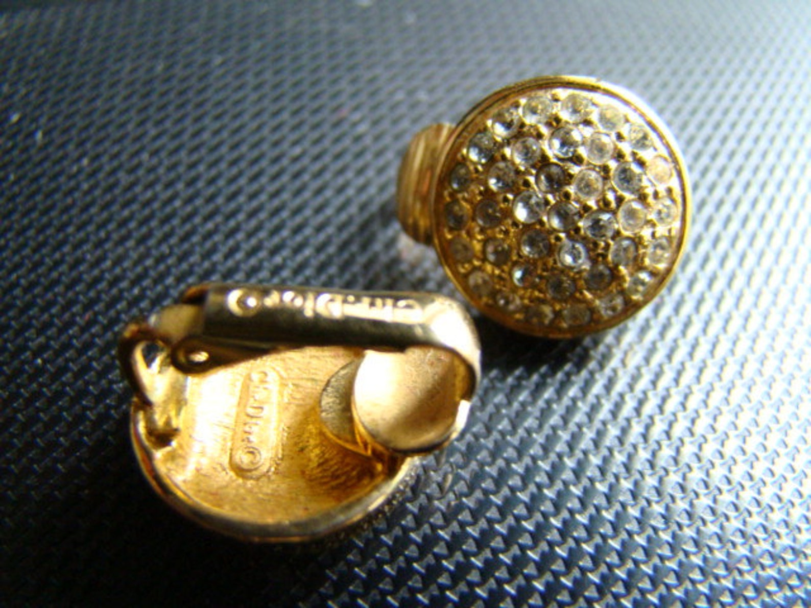 Christian Dior Earrings Etsy