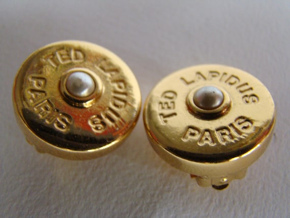Ted Lapidus earrings