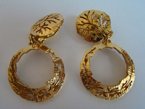 Claude Montana earrings