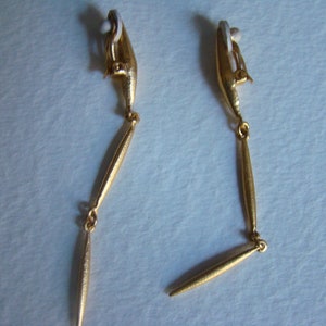 Balenciaga  articulated earrings