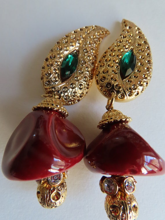 Bollywood style Claire Deve ( non signed ) earring