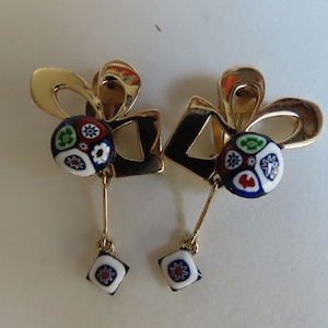 Rochas Paris pendant earrings