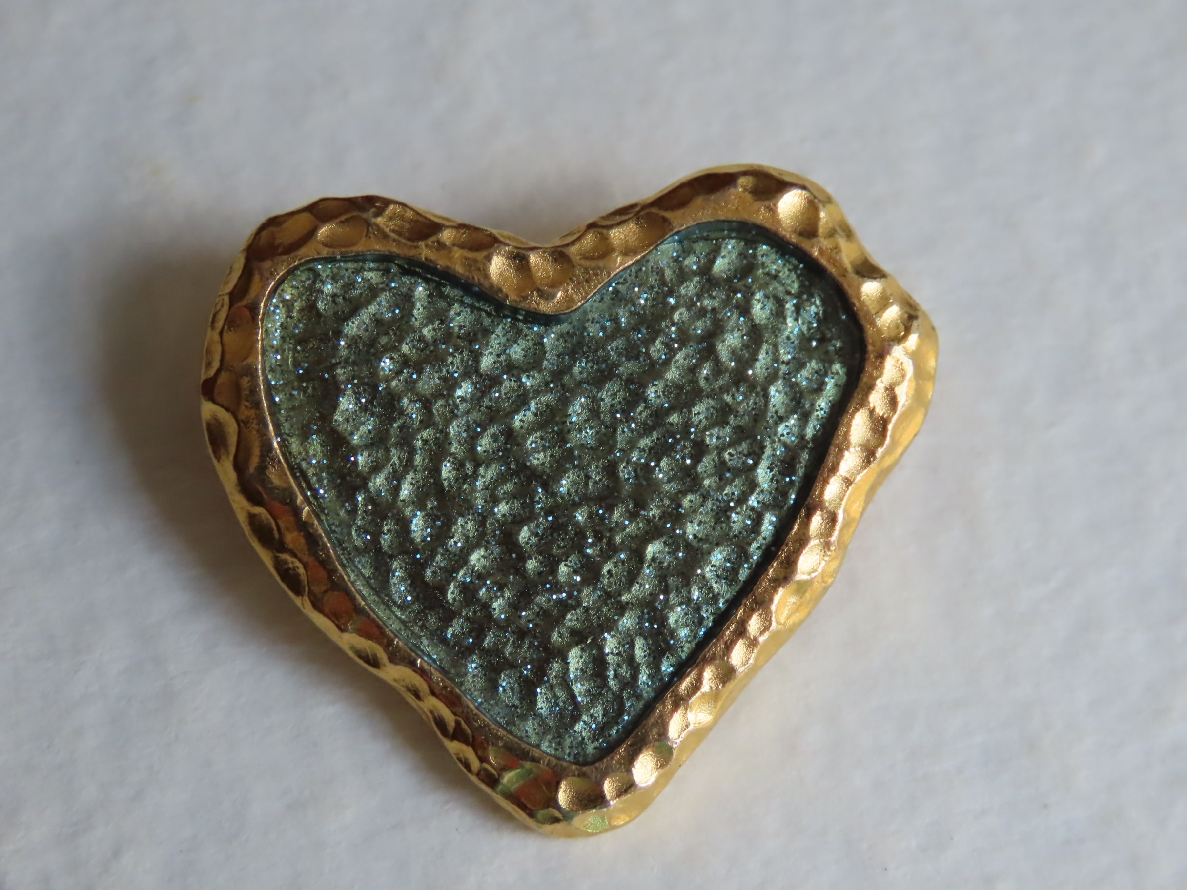 Jacques Esterel heart brooch