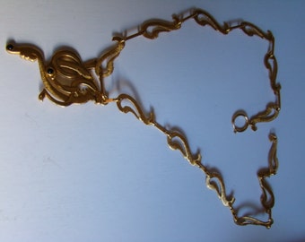 Atalante necklace inspired by Yves Saint Laurent design