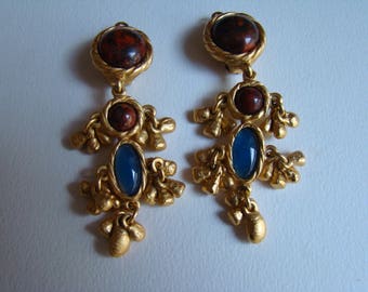 YSL Yves Saint Laurent earrings