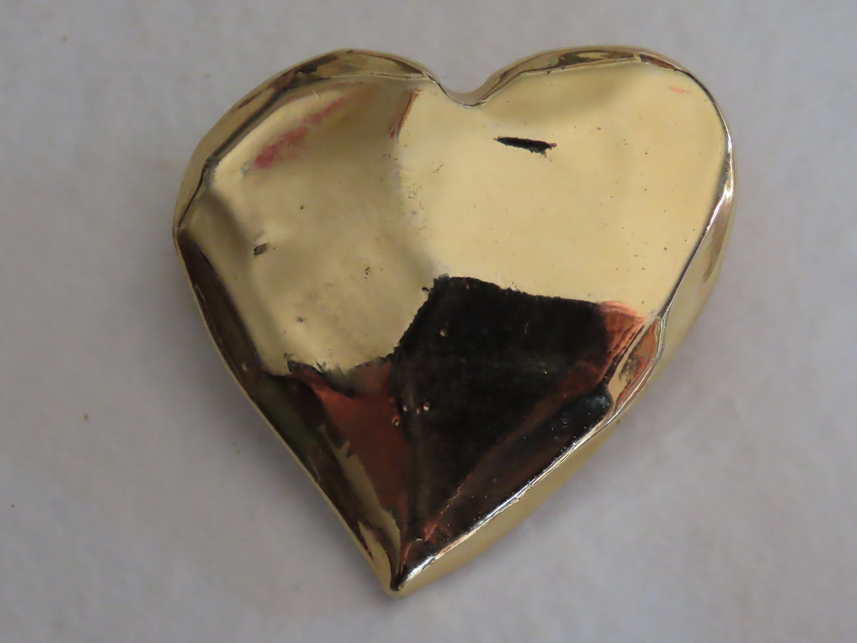 Christian Lacroix heart brooch