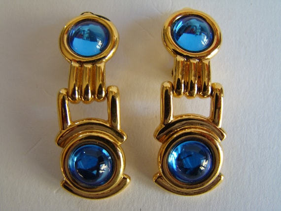 Ted Lapidus articulated earrings