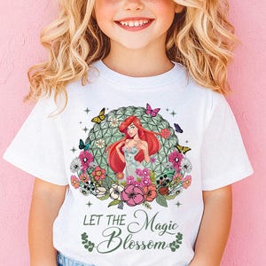 Disneyland Epcot Shirt Ariel Shirt World Traveler Tee Epcot Princess Characters Shirt Family Vacation Shirt Princess Adventure Gift