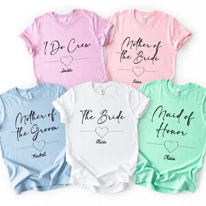 Bachelorette Party Shirts, Bride Gift, Team Bride T-Shirt, Hen Party Wedding Party Tees, Personalized Hen Sweatshirt, Bridal Gift Tshirt