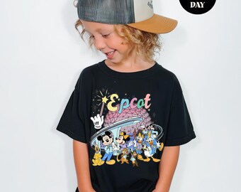 Camiseta Disney Epcot Camiseta Mouse and Friends Camiseta Disney World Tour Camiseta Disneyland Duck Camiseta Family Trip Regalo para viajeros del mundo