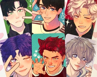 Love & Deepspace Photocards | Valko, Sylus, Caleb, Zayne, Rafayel, Xavier