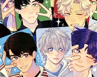 Love & Deepspace Photocards | Sylus, Caleb, Zayne, Rafayel, Xavier
