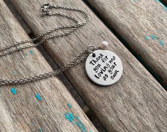foster mom necklace