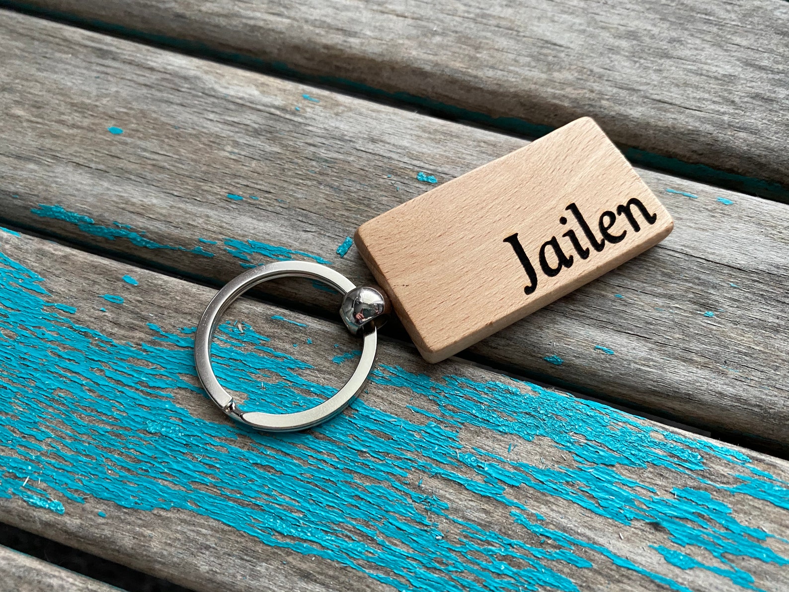 Personalized Name Keychain With a Name of Your Choice - Etsy