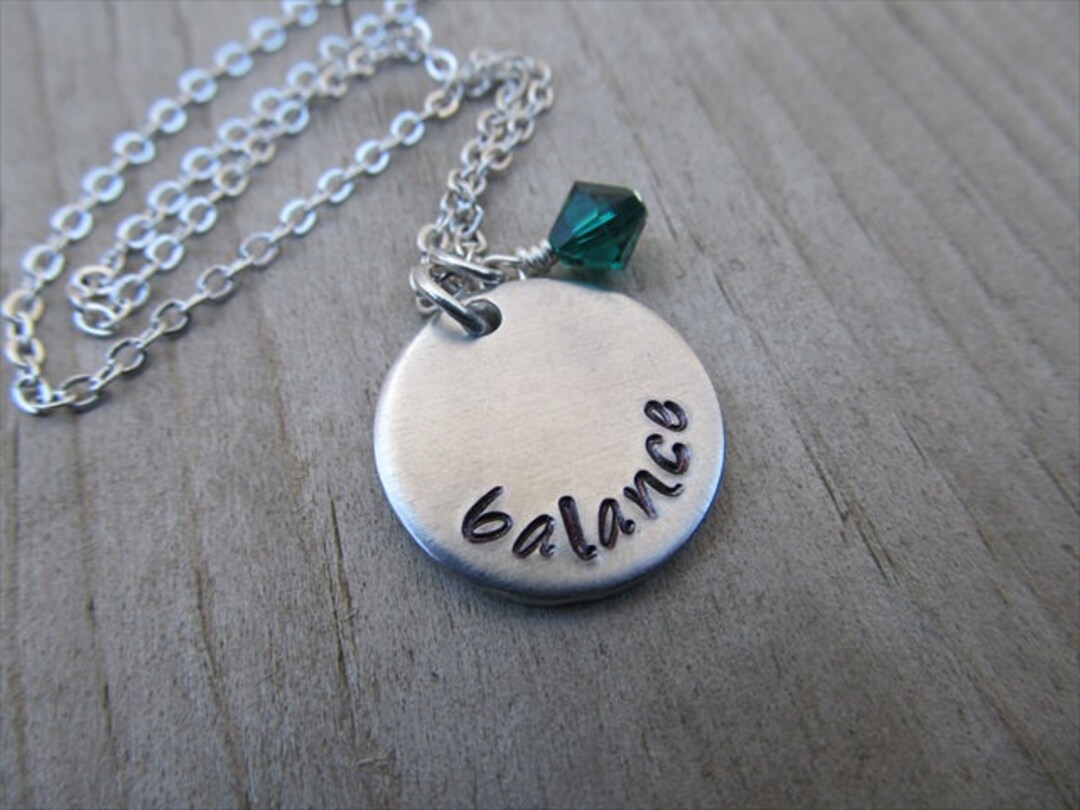 Balance Inspiration Necklace balance With an Etsy