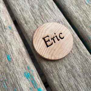 Personalized Golf Marker- with a name of your choice