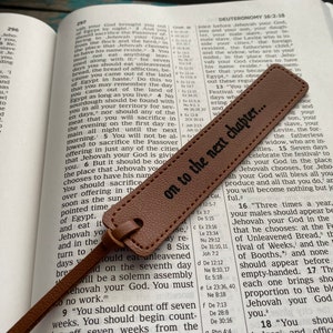 Leather Bookmark on to the next chapter... image 10