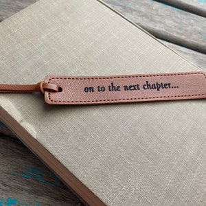 Leather Bookmark on to the next chapter... image 1