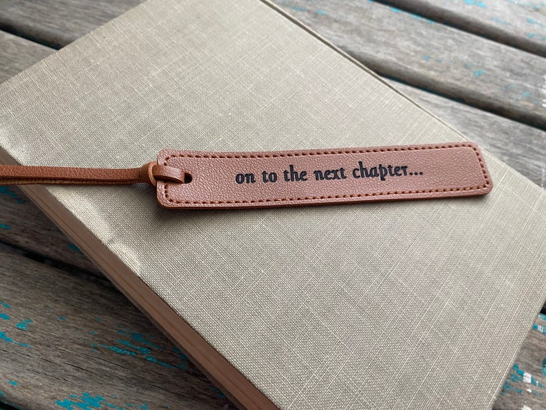 Leather Bookmark on to the next chapter... image 1