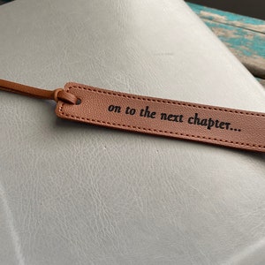 Leather Bookmark on to the next chapter... image 8