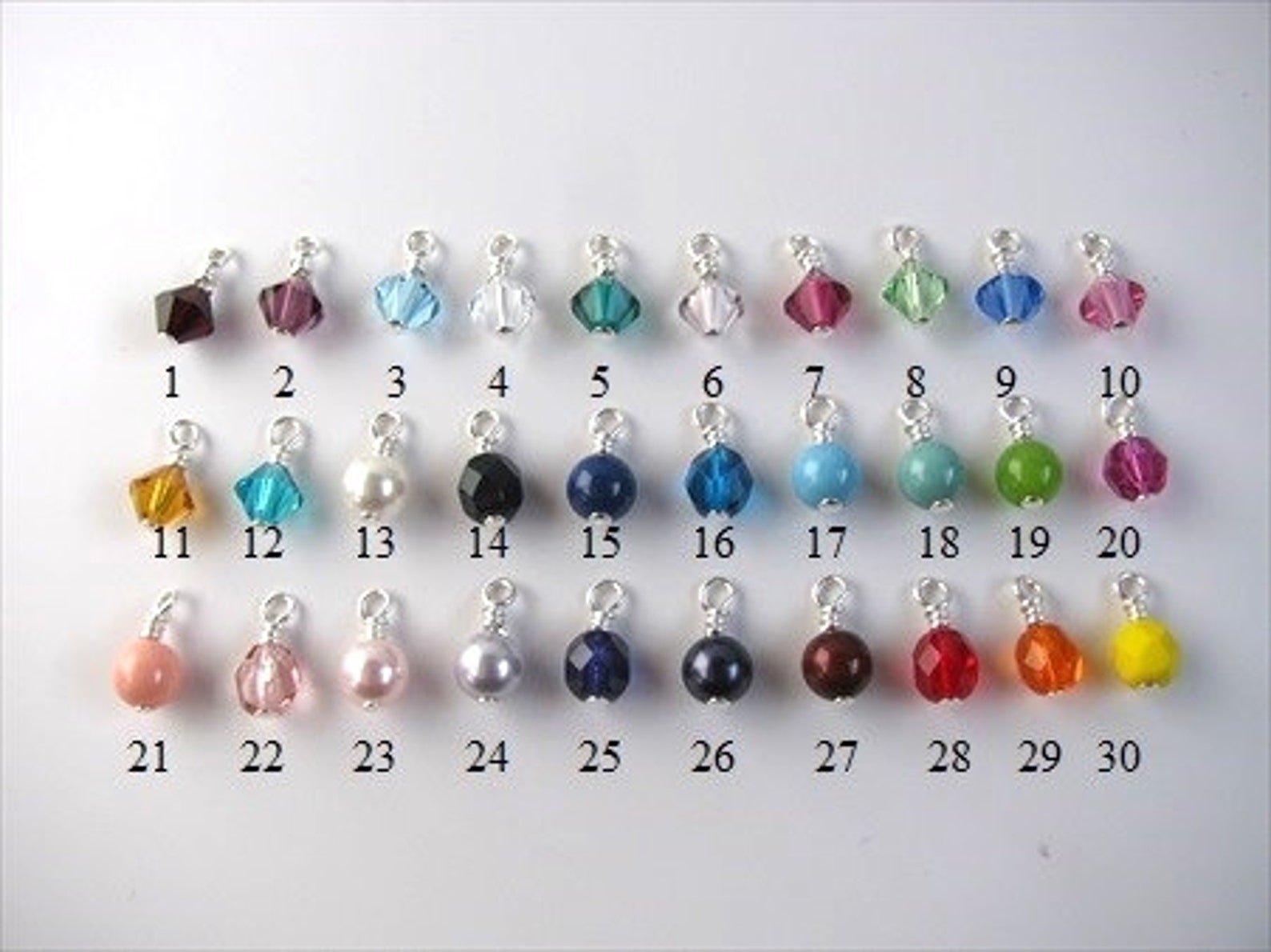 dance necklace- ballet shoe charm with an accent bead in your choice of colors dance necklace- ballet shoe charm with an accent bead in your choice of colors