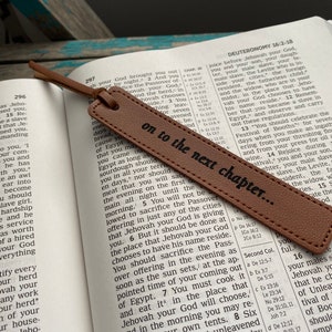 Leather Bookmark on to the next chapter... image 9