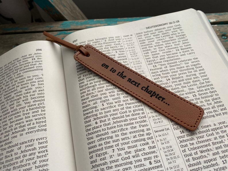 Leather Bookmark on to the next chapter... image 9