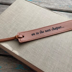 Leather Bookmark on to the next chapter... image 3