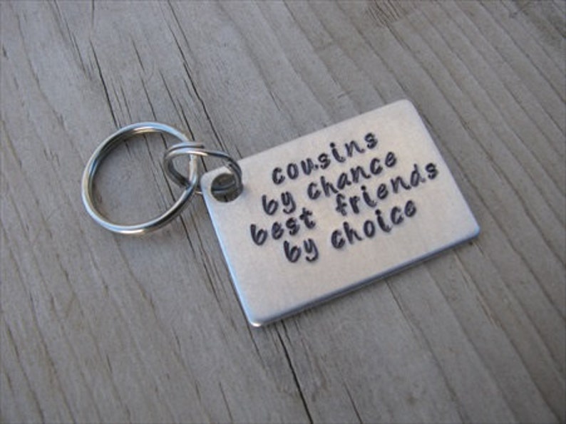 Great Value Buy Brand Infinity Collection Cousin Keychain, Cousin Crew