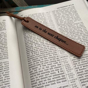 Leather Bookmark on to the next chapter... image 2